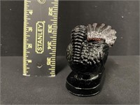 Mosser Glass Turkey Toothpick Holder