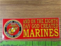 Marine corps bumper sticker