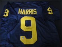 MAJOR HARRIS SIGNED JERSEY WITH COA