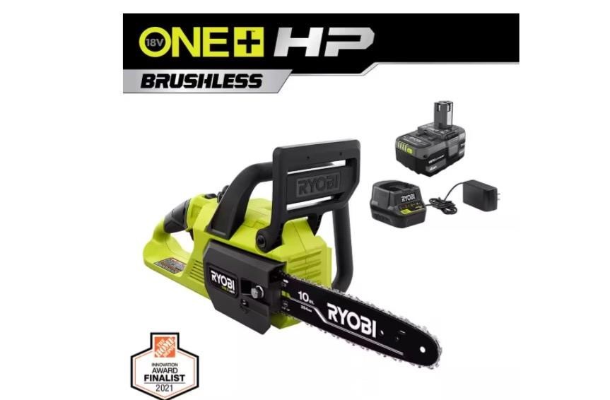 RYOBI ONE+ HP 18V Brushless  Battery Chainsaw