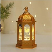 Moroccan Style Table Lantern - Batteries Included