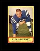 1963 Topps #6 Alex Sandusky NM-MT to MINT