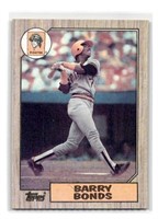 1987 Topps Barry Bonds Rookie Card #320