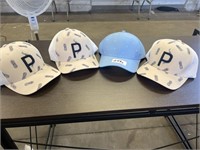 (Lot of 4) Puma Designer SnapBack Baseball Caps