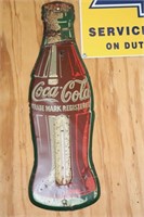 Coca Cola Bottle shaped thermometer made in USA