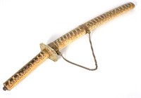 Snakeskin Design Small Samurai Sword.