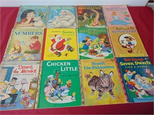 Twelve Little Golden Books, Vintage