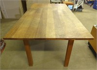 (E) Wooden Dining Table (36"×66"×30")