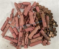 Penny collection early 1900s to 1960s
