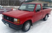 1991 Ford Ranger - Red