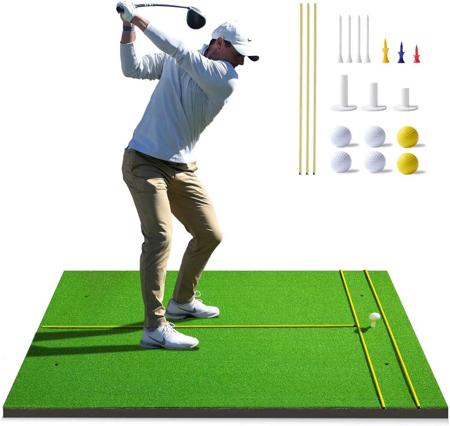 Golf Hitting Mat  5 x 4 ft Thickening Mat