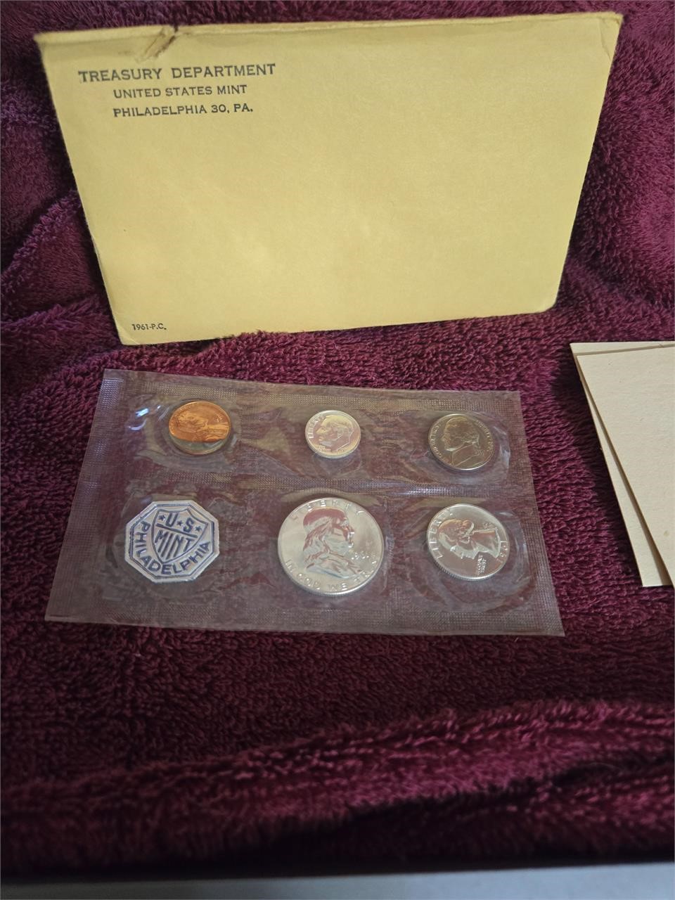 1961 Proof Set "P"