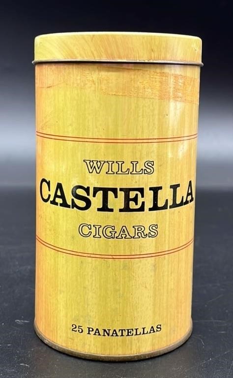 Vintage Wills Castella Cigar Tin