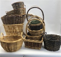 Large Assortment of Baskets