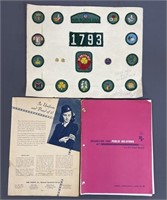 Vintage Girl Scout Badges, Catalog, Pamphlet