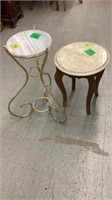 Pair of Marble top Tables