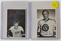 1970-71 Deckle Edge OPC Ron Schock & Garry