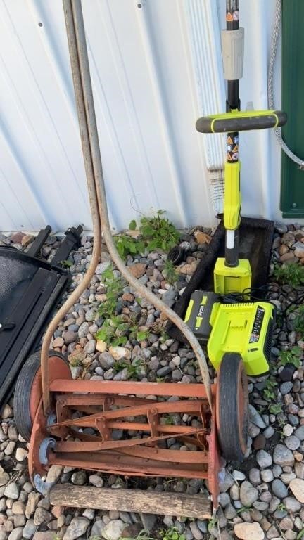 Vintage push mower only