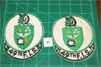 29th FIS (2 Patches) USAF Military Patch 1970s