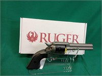 New! Ruger Wrangler, 22LR 6 shot revolver, silver