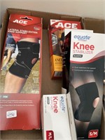 BOX LOT KNEE SUPPORTS