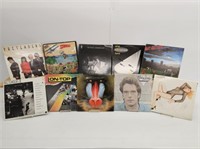 ASSORTED ROCK & ROLL & NEW WAVE VINYL RECORDS