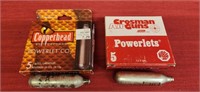 Copperhead and Crossman CO2 Cartridges, Qty 6