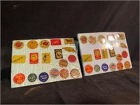 Collection Of Antique/Vintage Tin Tobacco Labels A