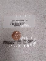 2009 uncirculated penny