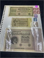Foreign Currency 1924,1910,1923,1937