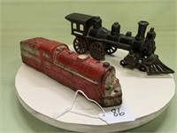 Cast Iron Toy Train (front wheels missing)