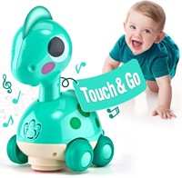 NEW $40 Musical Dinosaur Baby Toy, Touch & Go
