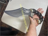 Egyptian Scorpion Dagger 9” Blade, 13 3/4”
