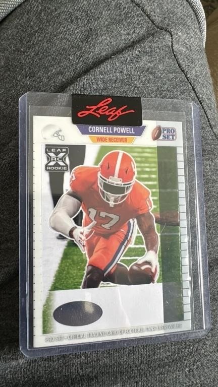 2021 Pro Set Metal 1989 Xrc Cornell Powell 1/1