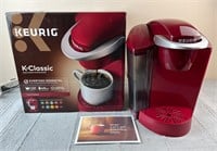 Keurig K-Classic Red Coffee Maker
