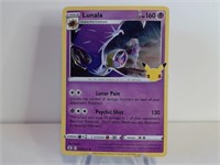 Pokemon Card Rare Lunala Holo Stamped