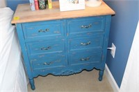 6 Drawer Painted Chest