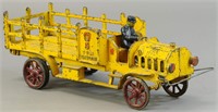 LARGE HUBLEY FIVE TON STAKE TRUCK