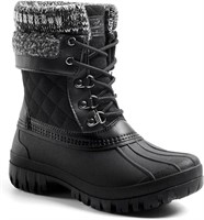 Size US 10- ALEADER Womens Winter Snow Boots | Wat