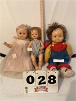 Two Horsemen dolls,Love me baby and unnamed. And