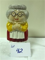Granny w/ Glasses Cookie Jar