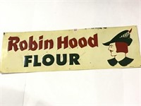 Metal Robin Hood Sign by Stout Sign Co.