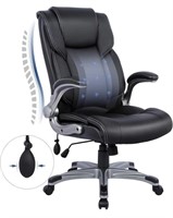 COLAMY HIGH BACK EXECUTIVE OFFICE CHAIR STILL IN