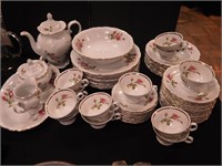 56-piece set of Polish Wawel dinnerware