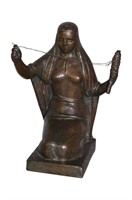 ROMANO ESPINOZA CACEDO - Bronze Sculpture : Woman