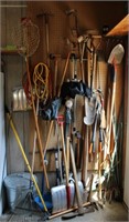 Long Handle Tools, Trash Bin, & More