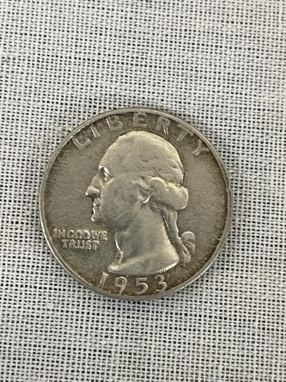 1953 Silver Quarter