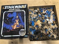Original vintage Star Wars puzzle