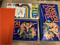 Lot of 2 vintage Happy Days board games- 1 is note