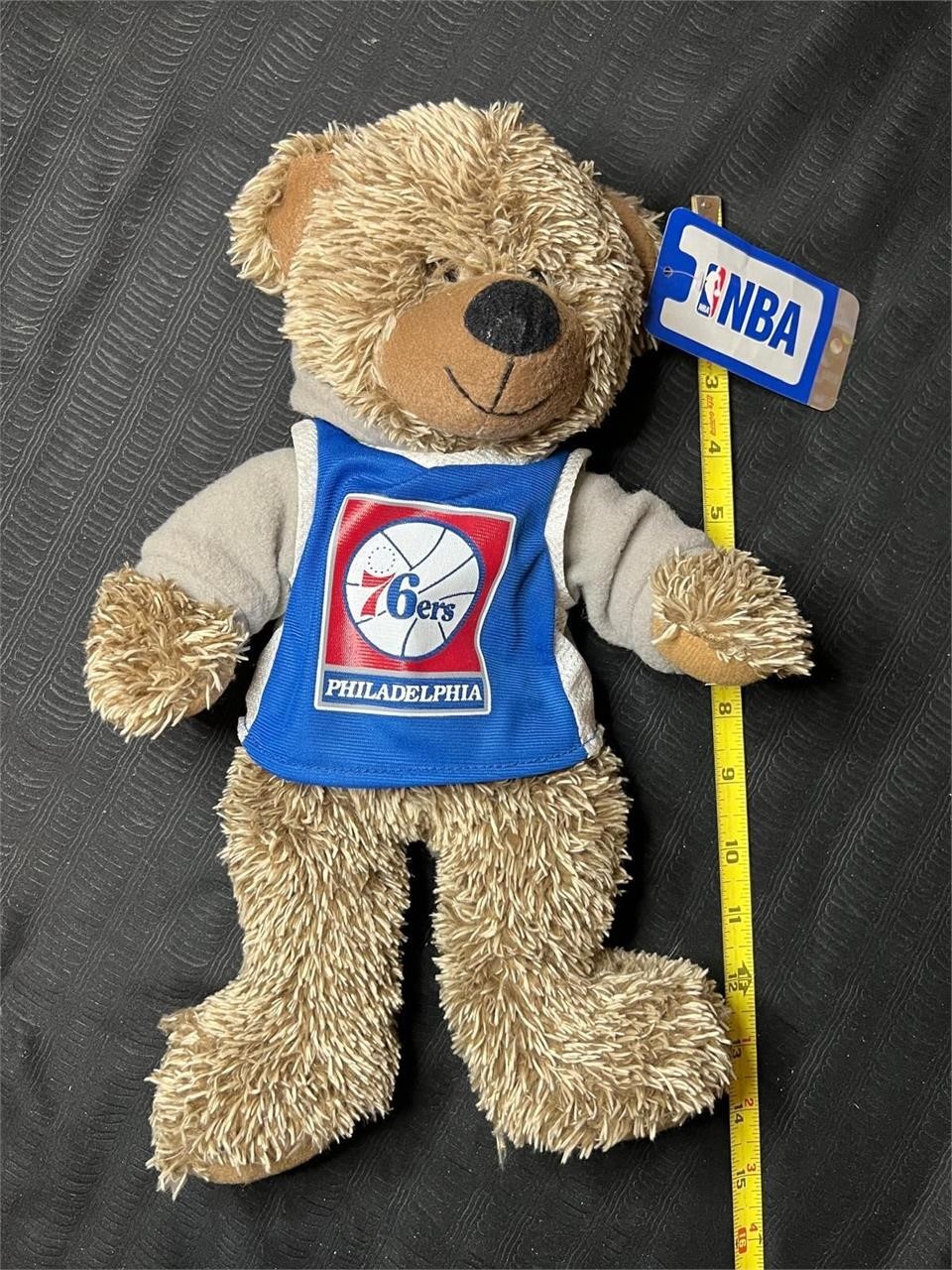 Vintage Licensed NBA Teddy Bear  76ers